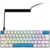 Teclado Sharkoon SGK50 S4 Home USB QWERTZ alemão branco 60% RGB LED