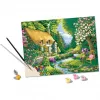 Ravensburger CreArt kit de pintura por números Landhaus am Fluss (Casa de campo junto ao rio)