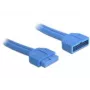 Cabo USB interno DeLOCK 82943 0,45m USB 3.2 Gen 1 macho