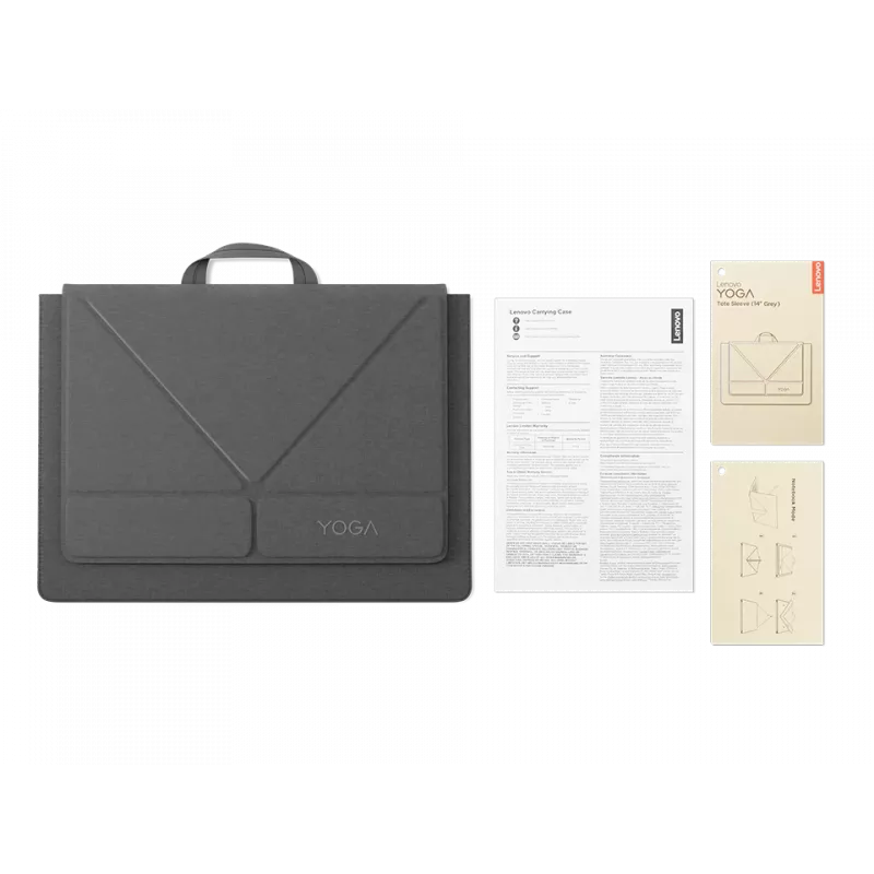 Mala Lenovo Yoga Tote | Adequada para até 14 polegadas | Mala | cinzento