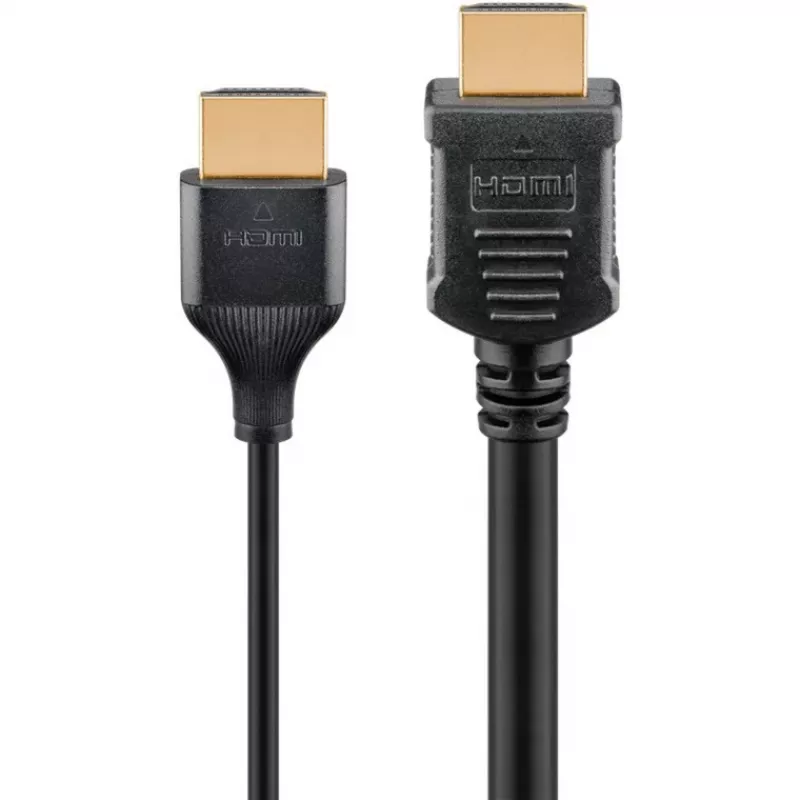 Cabo HDMI WENTRONIC Slim 75295 — 4K 60Hz, design fino