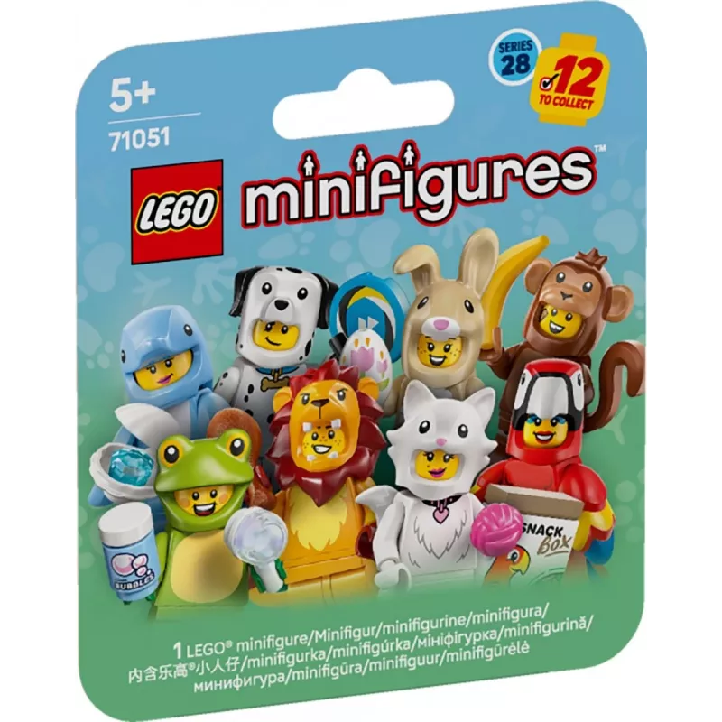 Blocks Minifiguras 71051 Série de Animais 28 (CAIXA)