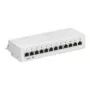 Wentronic Goobay painel de ligação CAT 5e Mini/Desktop, 12 portas, cinzento - STP blindado, cinzento (93041)
