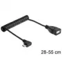 Cabo USB DeLOCK 83354 USB 2.0 0,5 m Micro-USB B USB A preto