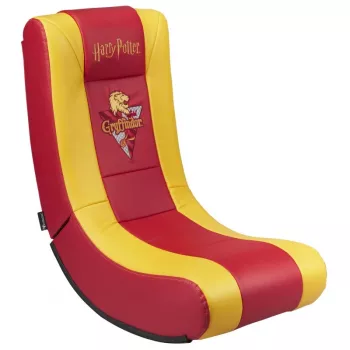 Cadeira de gaming para consola Subsonic SA5610-H1 assento acolchoado vermelho amarelo