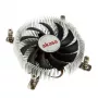 Akasa AK-CC7129BP01 cooler de CPU de perfil baixo, 75 mm, LGA775/LGA1156/LGA1155/LGA1150, alumínio