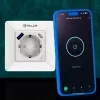 Tomada de parede inteligente WiFi Tellur TLL331531 – 3600 W 16 A, controlo remoto por WiFi