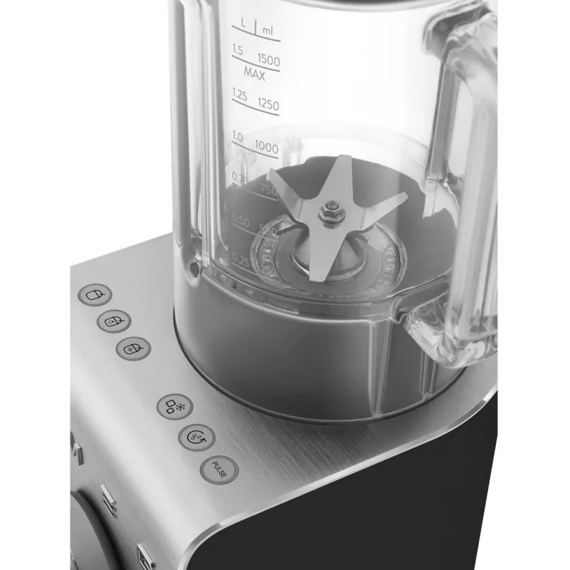 SMEG BLC01BLMEU Liquidificadora profissional preto-mate 1,5 L (BLC01BLMEU)