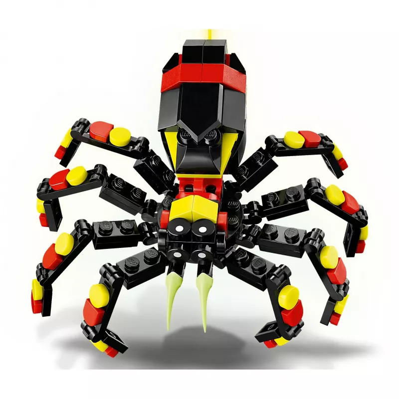 LEGO Creator 3-em-1 modelo de aranha para construir 31159 — 153 peças, idade 7+, 110×150×50 mm