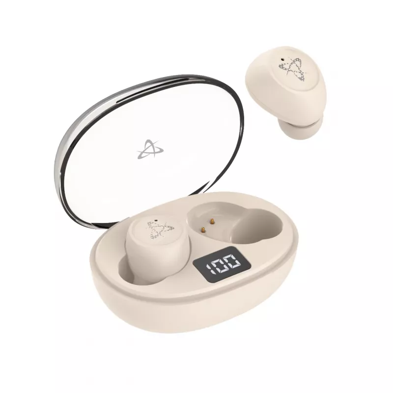 Auscultadores SBOX EB-TWS115 bege