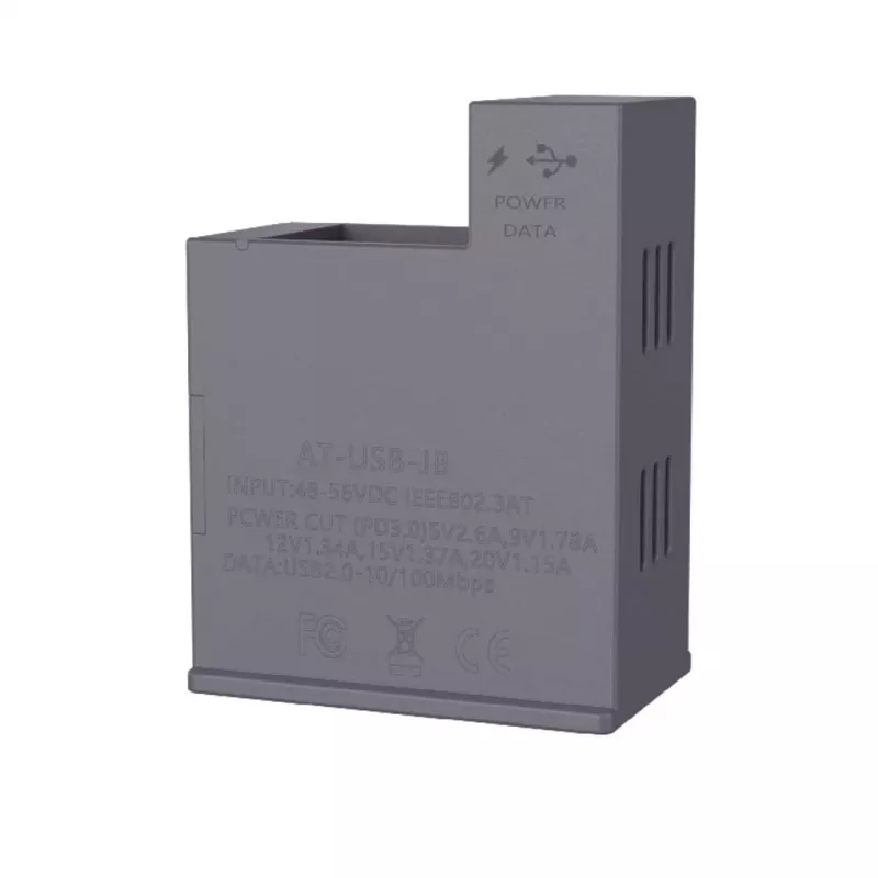 Extralink AT-USBC-JB-V3 | Conversor PoE por USB-C | 25 W, 10/100 Mbps