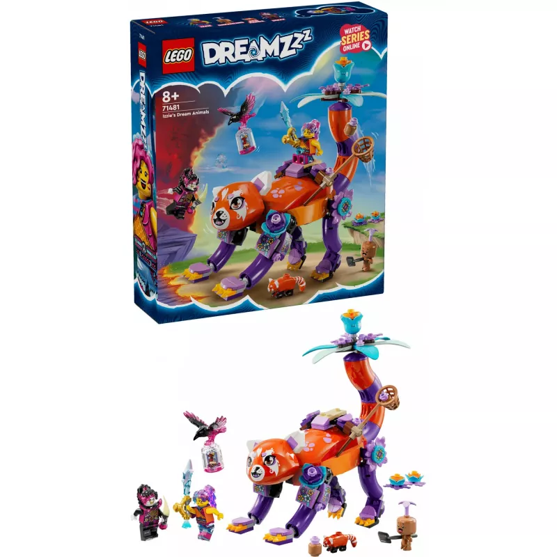 Conjunto de construção LEGO DREAMZzz Izzie Dream Animals 71481 – conjunto de brincar colecionável