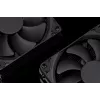 Dissipador de CPU Noctua NH-L9i chromax.preto, ventoinha low-profile de 92 mm, suporte para LGA1151/LGA115x/AM4, 37 mm de altura, dissipador 95x95 mm