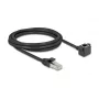 Cabo de rede DeLOCK 81098 RJ-45 Cat6 2 m preto