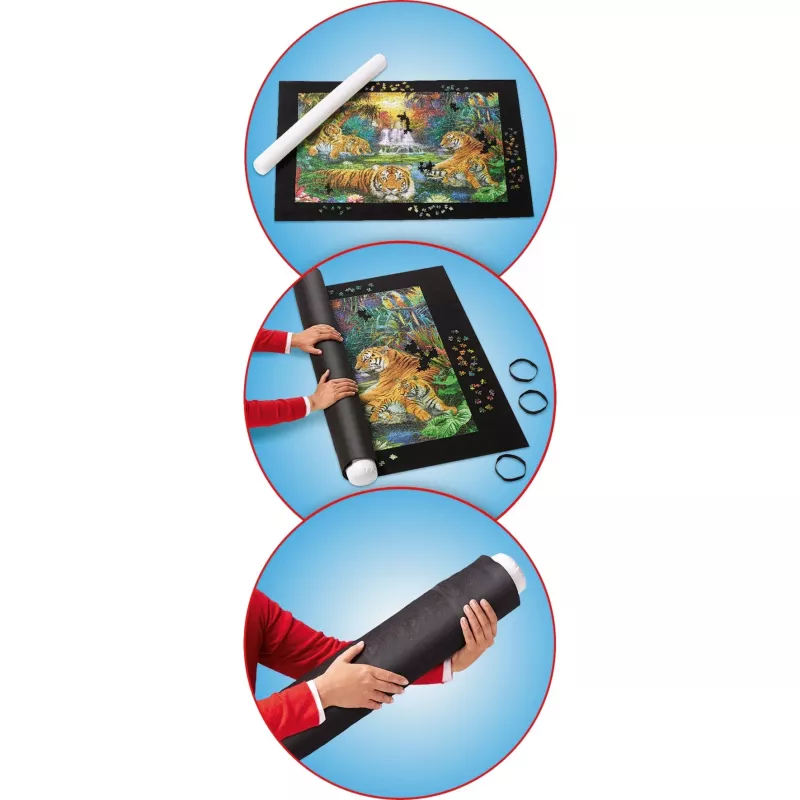 Sistema de armazenamento de puzzles Ravensburger Roll your Puzzle XXL