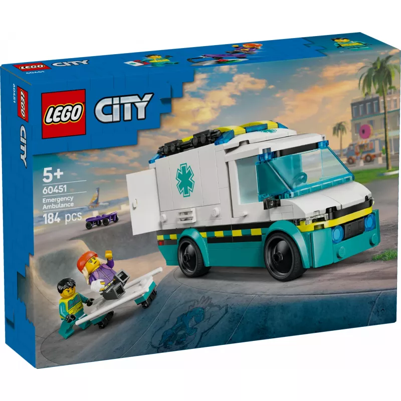 LEGO CITY 60451 Ambulância