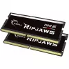 SO-DIMM 32 GB DDR5-4800 (2x 16 GB) Dual-Kit, memória RAM preta, F5-4800S3434A16GX2-RS, Ripjaws, INTEL XMP