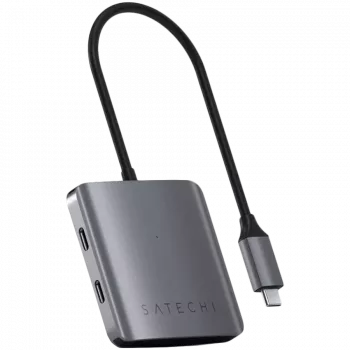 Hub Satechi com Power Delivery, 4 x USB-C 3.2