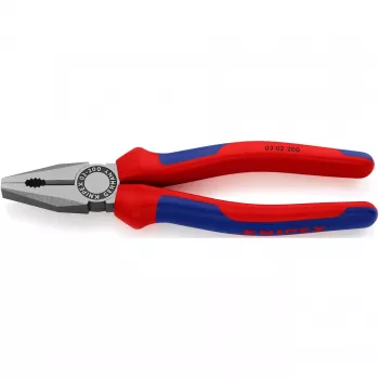 Alicate universal Knipex, punhos de 2 componentes, 200 mm