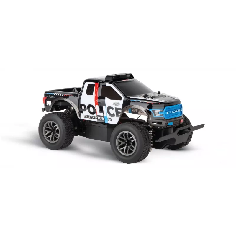 Carro telecomandado CARRERA Ford F-150 Raptor Police modelo RC 2,4-GHz