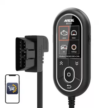 Scanner de diagnóstico Ancel BD310 OBD2 Bluetooth – leitor de erros de veículo e ferramenta de dados em tempo real