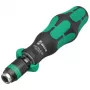 Chave de fendas com suporte de pontas Wera 145 mm mecanismo de catraca 109 g