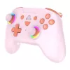 Comando sem fios com LED Subsonic Sweety rosa para Switch