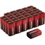 Voltcraft VC-16107990 pilha bloco 9 V alcalina de manganês 550 mAh 9 30 unid. (VC-16107990)