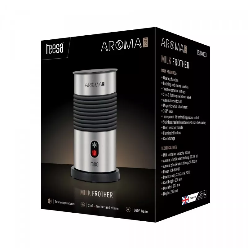 Espumador de leite Teesa AROMA F30