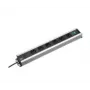 Extensão elétrica Bachmann 300.008 2 m 6 tomadas preto, cinzento