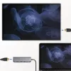 LogiLink UA0343 hub multiporta USB-C alumínio USB 3.2 2.ª geração mult