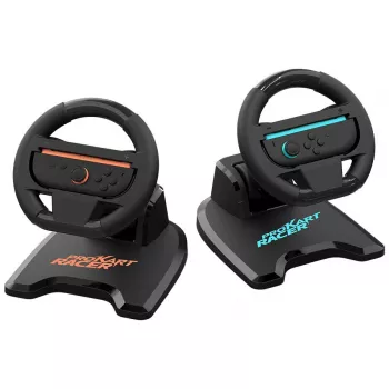 Volante SUBSONIC SA5727-2 Pro Kart Racer Duo para Nintendo Switch com suporte para dois comandos