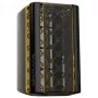 Caixa de computador Geometric Future M2 THE ARK Caixa Mini-ITX preta