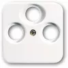 BUSCH JAEGER 1743-03-214 - branco - plástico - brilhante - Busch-Jaeger - SAT + TV + rádio - 1 unid.