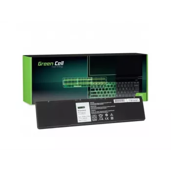 Bateria Green Cell DE93 para DELL Latitude E7440, Li-Ion 7,4V 4500mAh, 4 células, preto