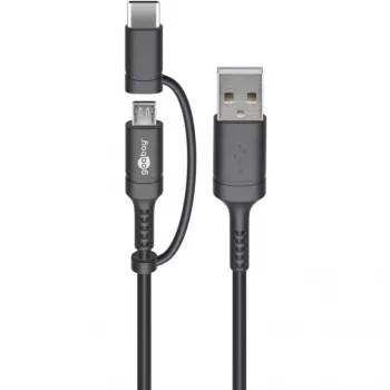 Cabo USB Goobay 71892 preto