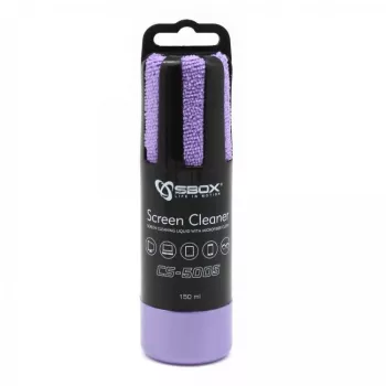 Sbox CS-5005U Limpa-ecrãs 150ml roxo