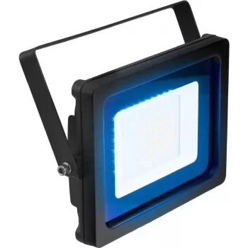 Projetor LED EUROLITE FL-30 SMD azul 30W IP65 – iluminação exterior e industrial, 30 W, azul