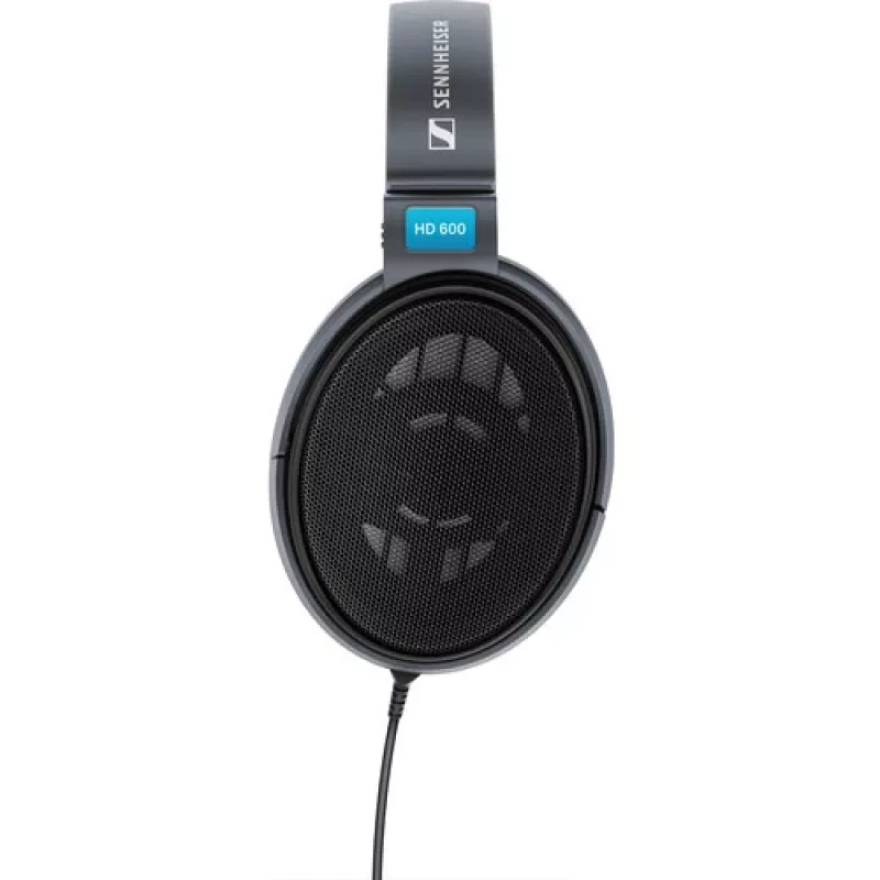 Auscultadores Sennheiser HD 600 com arco de cabeça jack 3,5 mm preto, cinzento