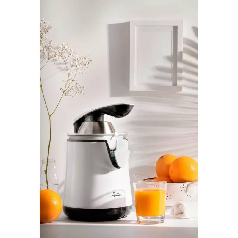 Espremedor manual JATA JEEX1058 350 W Branco espiral vertical