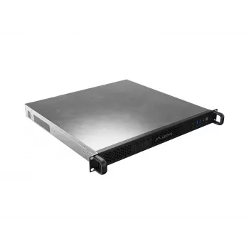Caixa rack Lanberg SC01-4201-10B 1U preto 4 ventoinhas