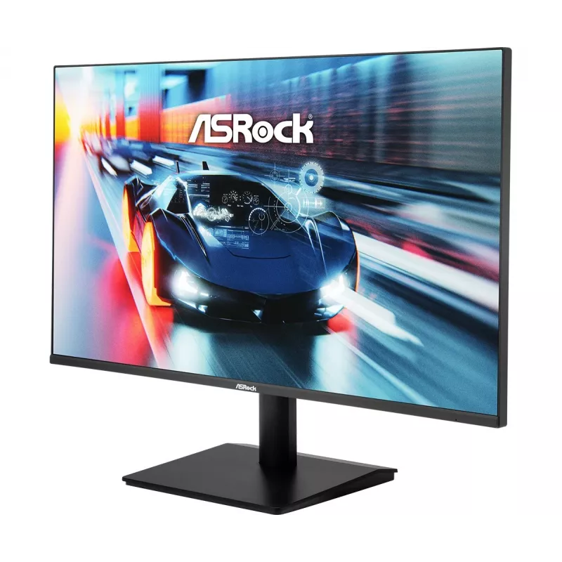 Monitor ASROCK CL25FFB 24,5 polegadas (62,2 cm) Full HD 1920x1080 IPS LED, 300 cd/m², ângulo de visão 178°, VESA, preto