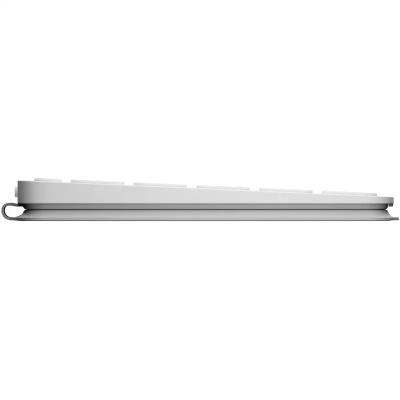 Logitech Keys-To-Go 2 teclado sem fios para iPad, iPhone, Mac e Apple TV, disposição alemã, cinzento claro