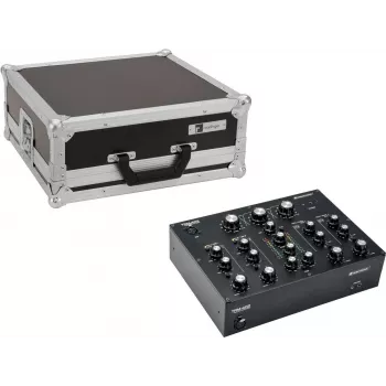 Flightcase para misturadora Omnitronic TRM-402 modelo 20000896 — caixa de transporte protetora