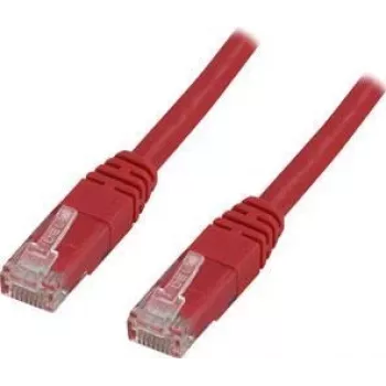 Cabo de rede Deltaco UTP Cat6 RJ-45 RJ-45 3 m vermelho