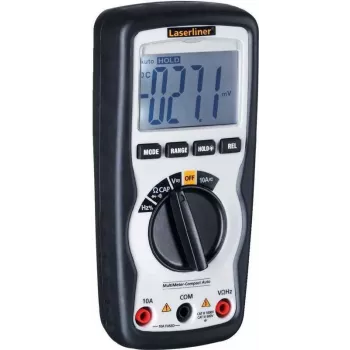 Multímetro digital de mão LASERLINER MultiMeter-Compact Auto CAT IV 600 V visor (contagens): 4000 (083.034A)