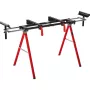 Suporte para serra de corte Einhell MSS 1608 4 pernas preto vermelho capacidade máxima 80 kg