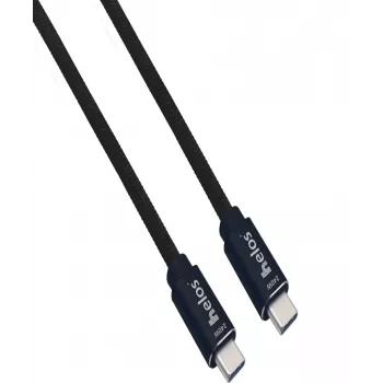 Cabo USB 2.0 helos Hi-Speed Type-C 2,0 m — cabo de dados e carregamento USB 2.0
