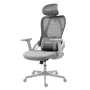 Cadeira gaming huzaro Combat 2.7 — cadeirão gaming ergonómico em tecido, cinzento, encosto em mesh, altura ajustável, mecanismo de inclinação, 120 kg máx.