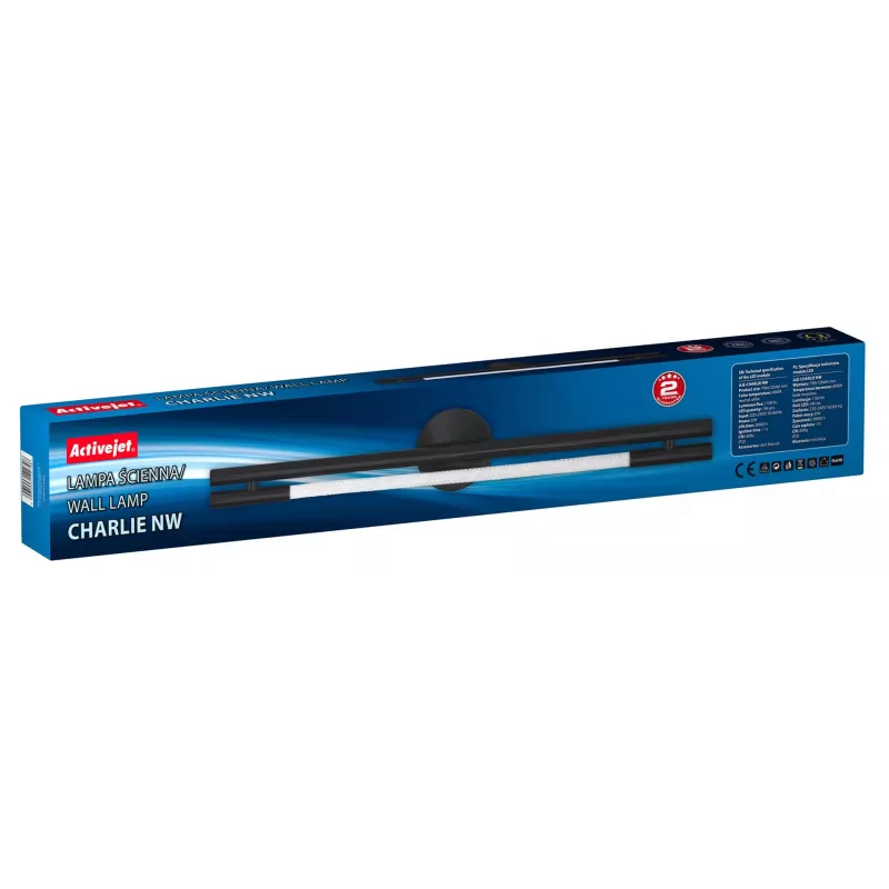 Candeeiro de parede LED Activejet AJE-CHARLIE NW
